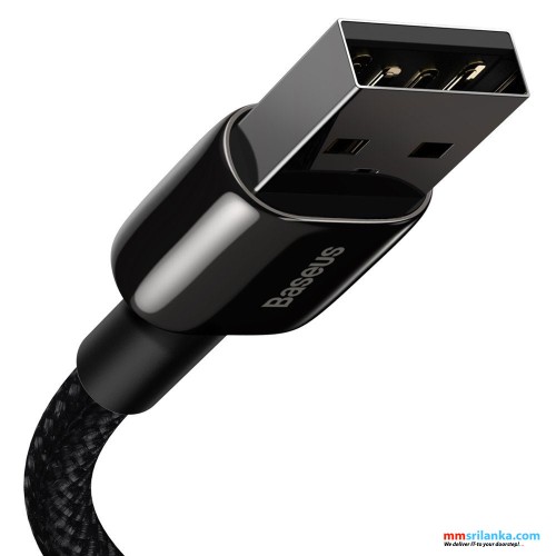 Baseus Tungsten Gold Fast Charging Data Cable USB to iP 2.4A 1m